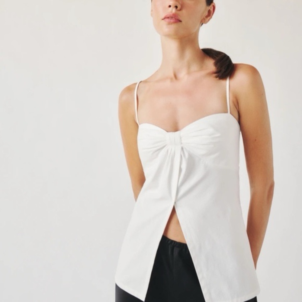 Reformation Jaylin top white